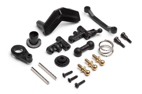 HPI HP105517 Steering Servo Mount/Servo Saver Set