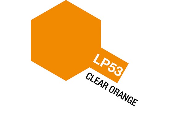 TAMIYA 82153 Lacquer Paint LP-53 Clear Orange