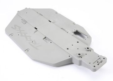 Traxxas 5822 Chassi Bottenplatta Grå  Slash 2WD