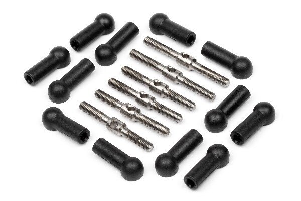 HPI HP105523 Adjustable Turnbuckle Set (Recon)