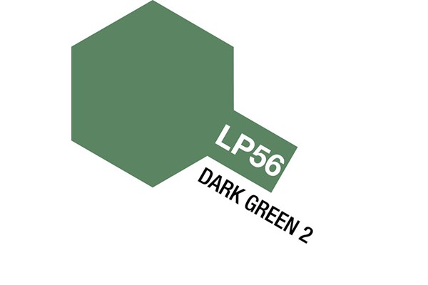 TAMIYA 82156 Lacquer Paint LP-56 Dark Green 2