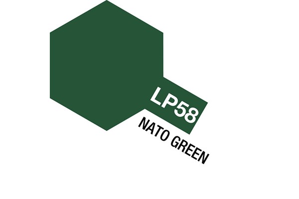 TAMIYA 82158 Lacquer Paint LP-58 Nato Green