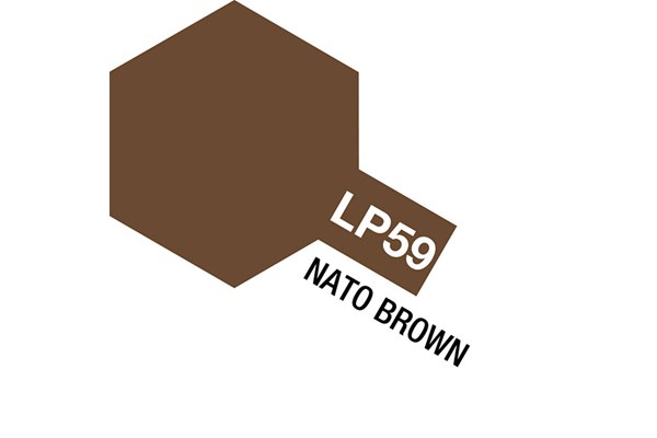 TAMIYA 82159 Lacquer Paint LP-59 Nato Brown