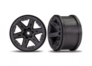 Traxxas 6772 Fälg RXT Svart 2.8" (2)