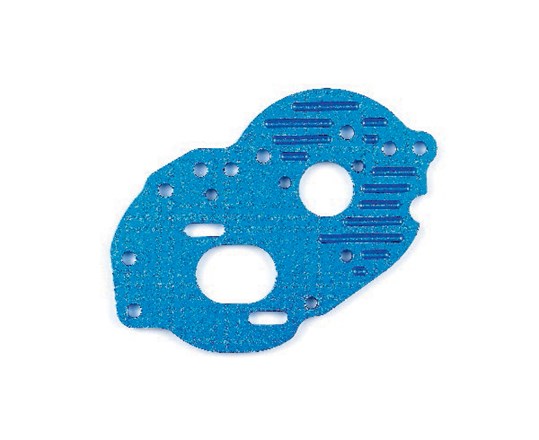 TAMIYA 54223 FF-03 alu motor plate blue - 2
