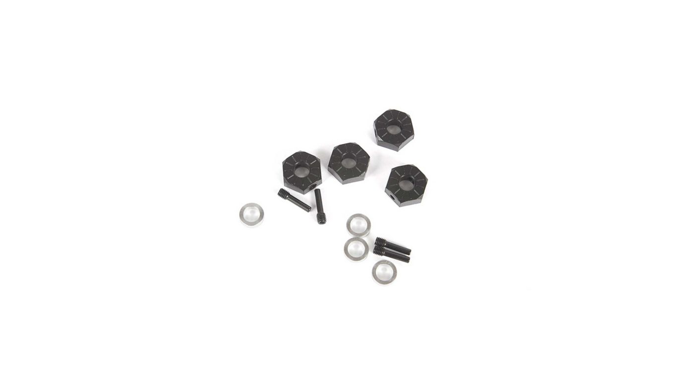 Axial 12mm Hex, Screw Shaft & Spacer (4): UTB - 2
