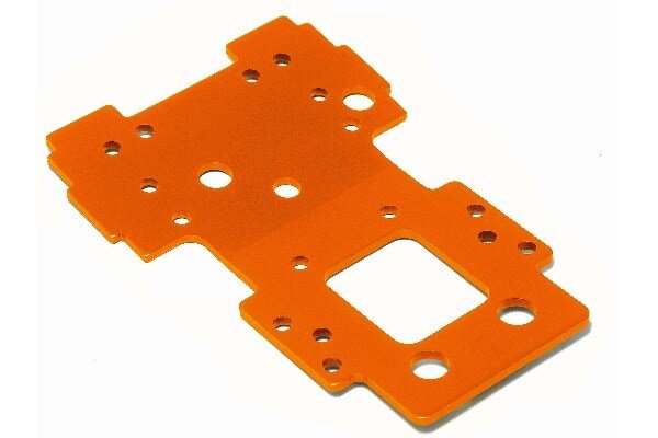 HPI HP105892 Bulkhead Lower Plate 2.5Mm (Orange)