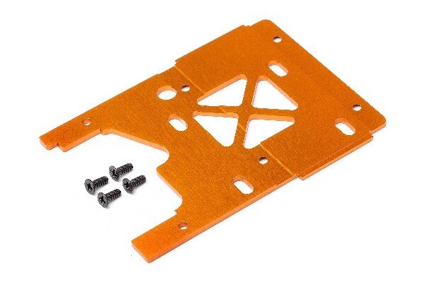 HPI HP105896 Engine Plate 2.5Mm (7075/Orange)