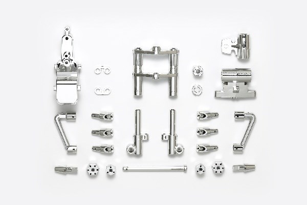 TAMIYA 54829 T3-01 B Parts (Front Fork) (Plated)