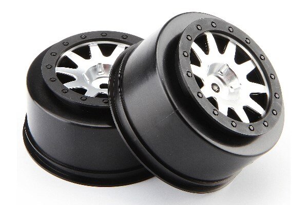 HPI HP106200 Mk.10 V2 Wheel Matt Chrome (4.5Mm Offset/2Pcs)
