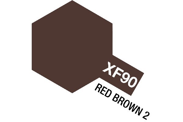 TAMIYA 81790 Acrylic Mini XF-90 Red Brown 2