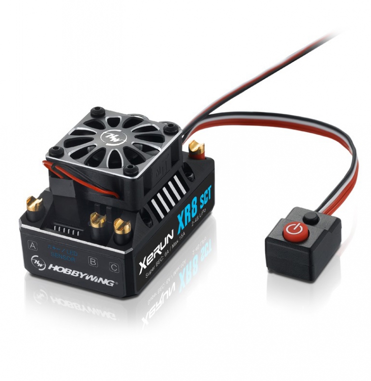 Hobbywing 30113301 XeRun XR8 SCT 140A Fartreglage