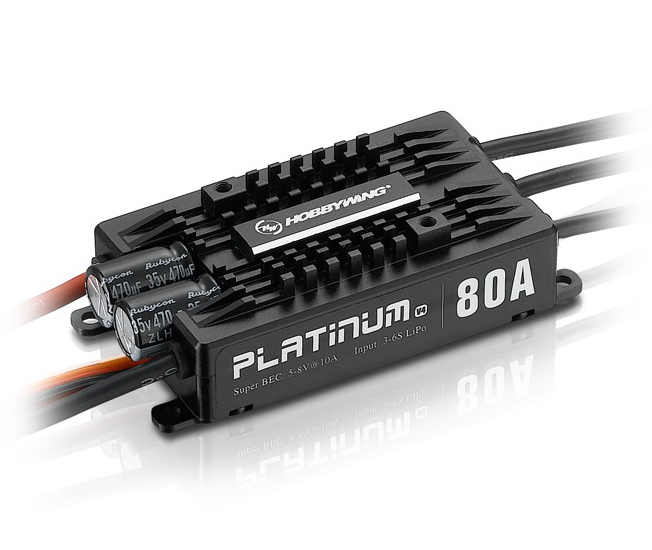 Hobbywing 30203200 Platinum Pro 80A Fartreglage 3-6S V4