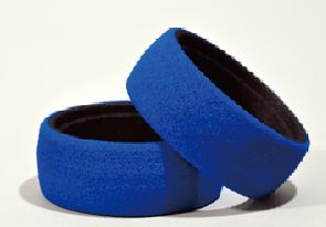 HOBAO 1/8 FOAM INSERT (BLUE/BLACK), 4 PCS