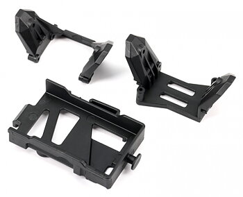 Traxxas 9726 Stötdämparfäste F+B, Batterihållare TRX-4M