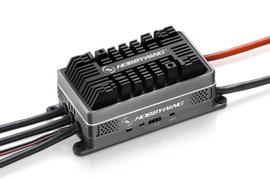 Hobbywing 30209102 Platinum 200A Fartreglage HV 6-14S OPTO V4.1