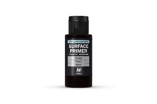 VALLEJO 73602 Primer acrylic-polyurethane 60ml. black