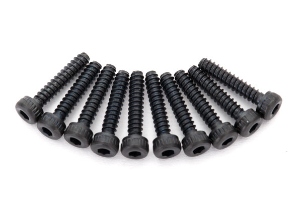 Screws 2x10mm Self-tapping Cap-head Hex Socket (10)