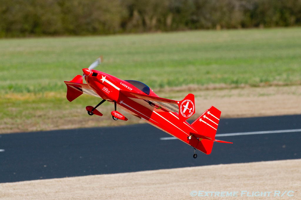 Extreme Flight Laser 200 48´ Red