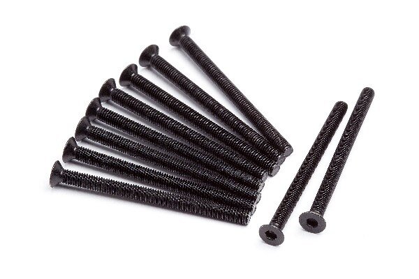 HPI HP106427 Flat Head Screw M3X40Mm (Hex Socket/10Pcs)