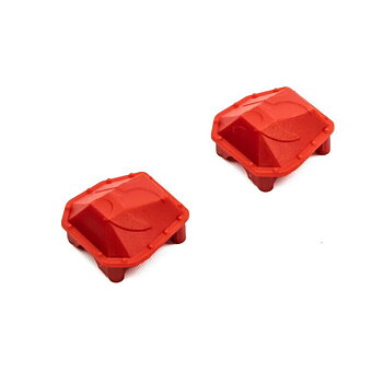 Axial AR45P AR45 Differential Covers, Black: SCX10 III
