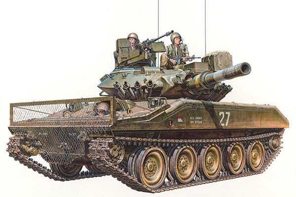 TAMIYA 35365 1:35 U.S. Airborne Tank M551 Sheridan (Vietnam War