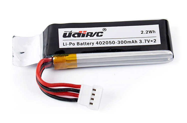 Li-Po Batteri 1S 3,7V 300mAh for U28 - 2