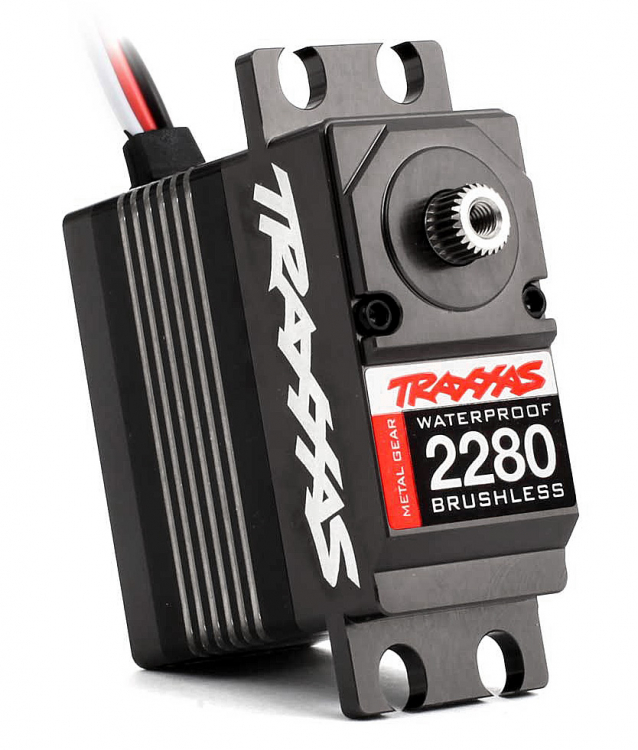 Traxxas 2280 Servo 2280 43kg 0,13s Borstlöst, Metalldrev, Vattenskyddat