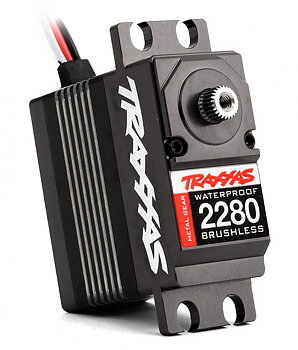 Traxxas 2280 Servo 2280 43kg 0,13s Borstlöst, Metalldrev, Vattenskyddat