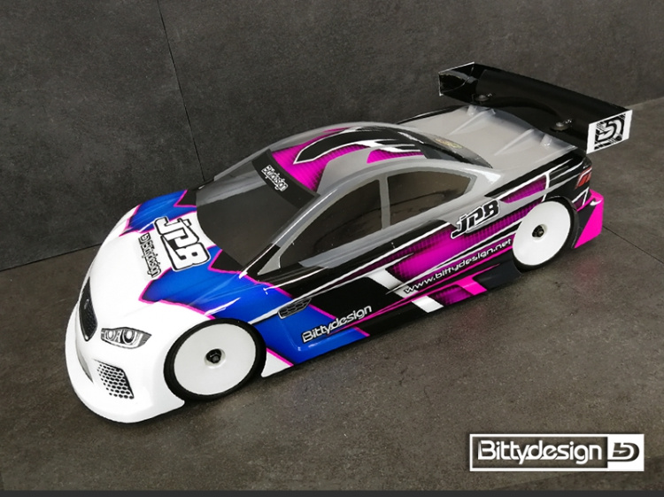 BITTYDESIGN JP8 Kaross TC 190mm Lättvikt - 6
