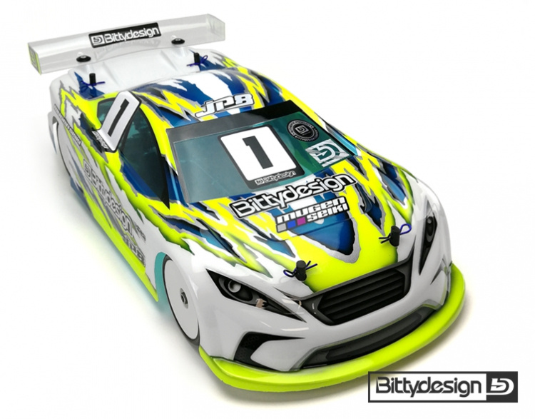 BITTYDESIGN JP8 Kaross TC 190mm Lättvikt - 11