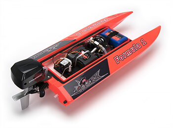 Mad Shark F1 Boat 2.4G RTR Brushless Red
