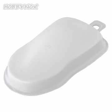 Hobbynox 3601 Hobbynox HN3601 Test Målning Kaross PET Vit (30st)