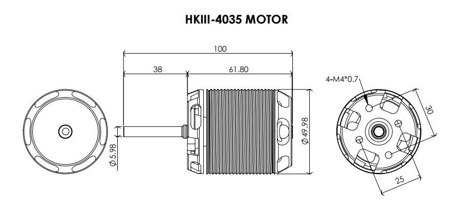 Scorpion HKIII-4035-530KV - 2