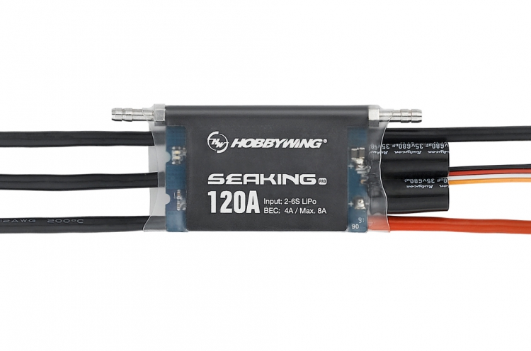 Seaking Pro 120A 2-6S Mono1 Boat ESC - 3