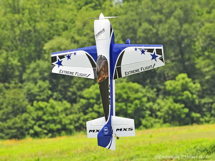 Extreme Flight MXS 48 1.220mm Blå Vit - 4