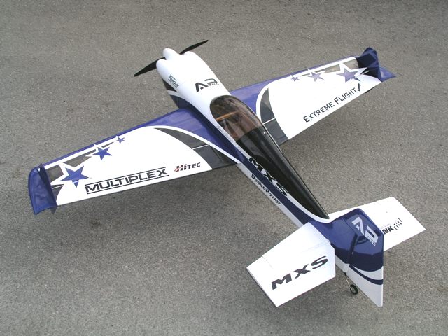 Extreme Flight MXS 48 1.220mm Blå Vit - 2
