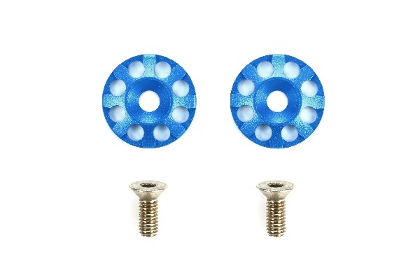 TAMIYA 54849 Aluminum Wing Washers (Blue)