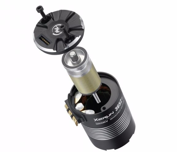 Hobbywing 30401053 Motor XeRun 3652SD G2 4300kV 3.17mm Axel - 3