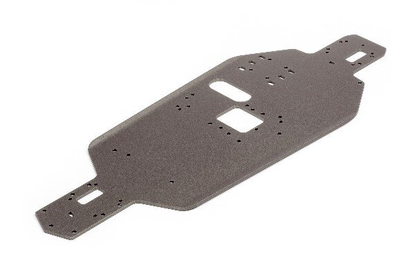 HPI HP106629 Main Chassis 2.5Mm (6065/Gunmetal)