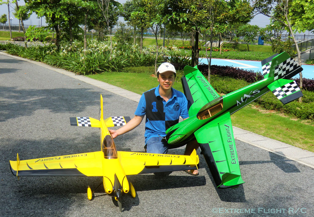 Extreme Flight MXS 60 Yellow - 5