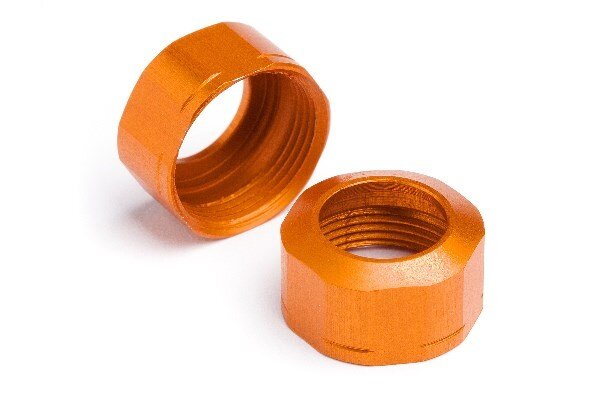 HPI HP106633 Shock Cap 12Xm13X0.8Mm (Orange/Grooved/2Pcs)