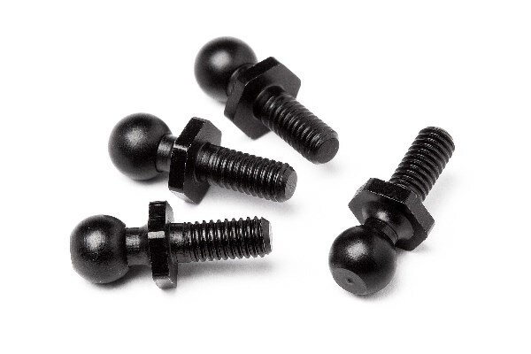 HPI HP106634 Ball Stud 4.7X14Mm (Black/4Pcs)