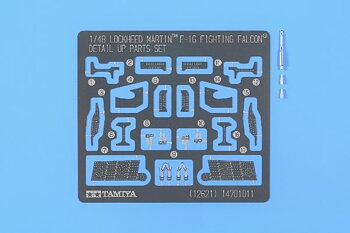 TAMIYA 12621 1/48 F-16 Detail up parts set