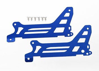Traxxas 6328 Ram Sidoplatta Yttre Alu Blå (Par)  DR-1