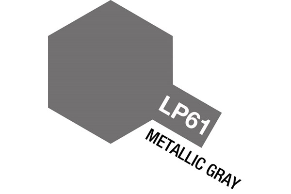 TAMIYA 82161 Lacquer Paint LP-61 Metallic Gray