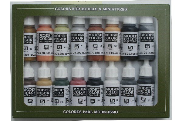 VALLEJO 70107 Model color set 7: WWII German (16)