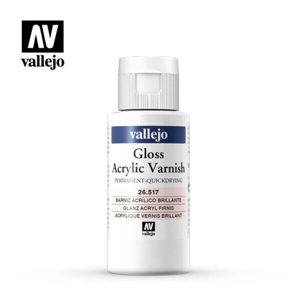 VALLEJO 26517 Gloss varnish 517 (quick dry) 60ml