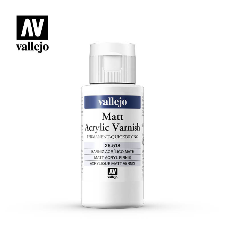 VALLEJO 26518 Mat varnish 518 (quick dry) 60ml