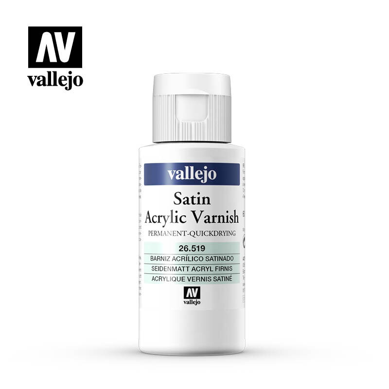 VALLEJO 26519 Satin varnish 519 (quick dry) 60ml